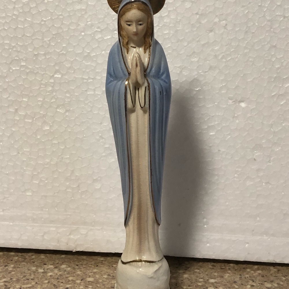 Our Virgin Mary Figurine By ARA Porcelain Japan